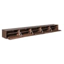 Zwevend tv meubel Madison Brown | 280 cm - Starfurn