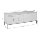 Tv meubel Madison Natural | 165 cm - Starfurn