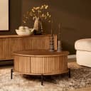 Salontafel Madison Natural | 80 cm | Rond - Starfurn