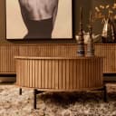 Salontafel Madison Natural | 80 cm | Rond - Starfurn