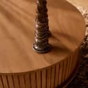Salontafel Madison Natural | 80 cm | Rond - Starfurn