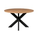 Ronde eettafel Madison Naturel Mangohout 110 cm - Starfurn