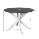 Eettafel Madison Natural | 150 cm - Starfurn