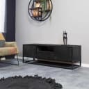 Tv meubel Denver Black | 145 cm - Starfurn