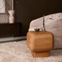 Bijzettafel Fedde Naturel Mangohout 45 cm - Starfurn