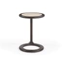 Bijzettafel Vinn Bruin Travertin 55 cm - Starfurn