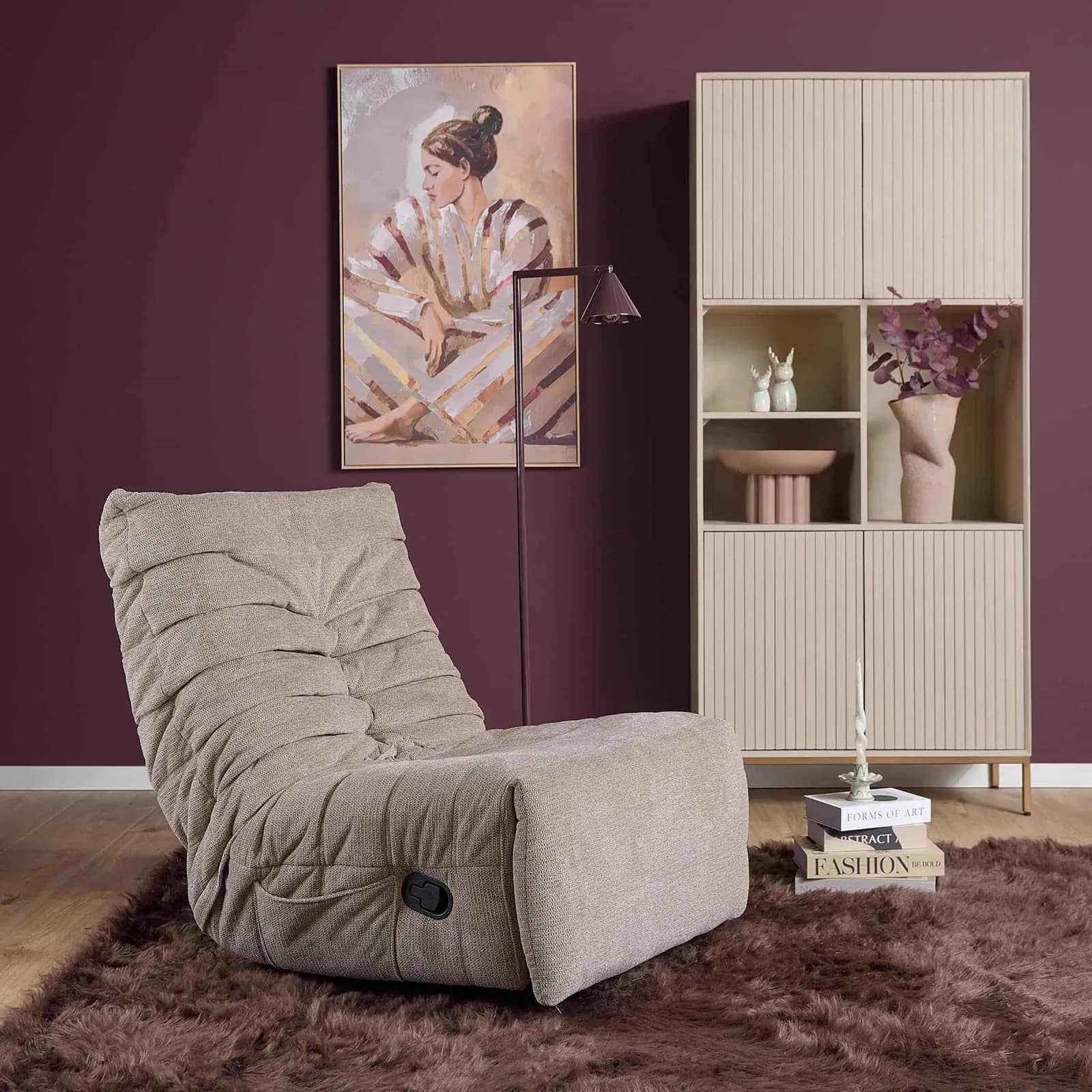 Relaxfauteuil Zen | Taupe - Starfurn