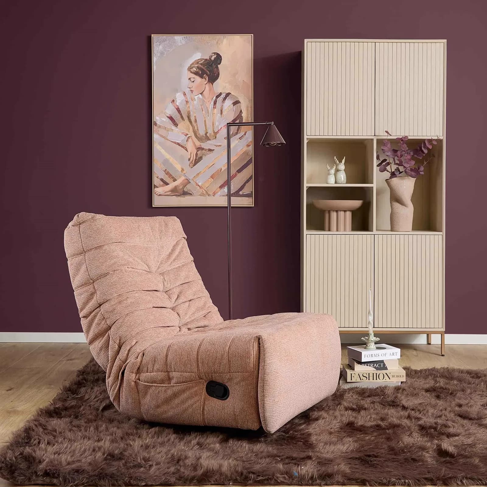 Relaxfauteuil Zen | Pink - Starfurn