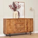 Dressoir Brandy Naturel Mangohout 160 cm - Starfurn