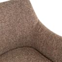 Eetkamerstoel Aldo brown tweed swivel - Richmond Interiors