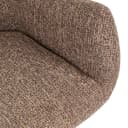 Eetkamerstoel Aldo brown tweed swivel - Richmond Interiors
