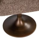Eetkamerstoel Aldo brown tweed swivel - Richmond Interiors