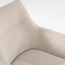 Stoel Bliss with armrest - beige - By-Boo