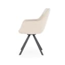 Stoel Bliss with armrest - taupe - By-Boo