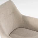 Stoel Bliss with armrest - taupe - By-Boo
