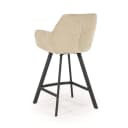 Barkruk Bliss met armleuning - taupe - By-Boo