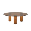 Salontafel Aero Glas & Resin Bruin - By-Boo