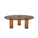 Salontafel Aero Glas & Resin Bruin - By-Boo