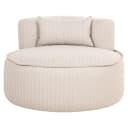 Lounge stoel Nammos beige swivel - Richmond Interiors