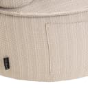 Lounge stoel Nammos beige swivel - Richmond Interiors