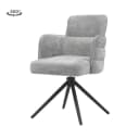 Rumo Armstoel - fabric ATS118-20 light grey (draaibaar) - Tower Living