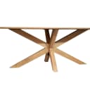 Deens ovale eettafel Nina Naturel Mangohout 240 cm - Starfurn