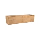 Zwevend tv meubel Vision Naturel Mangohout 120 cm - Starfurn