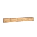 Zwevend tv meubel Vision Naturel Mangohout 280 cm - Starfurn