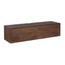Zwevend tv meubel Vision Bruin Mangohout 120 cm - Starfurn