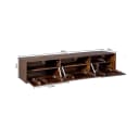 Zwevend tv meubel Vision Bruin Mangohout 160 cm - Starfurn