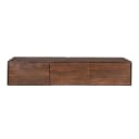 Zwevend tv meubel Vision Bruin Mangohout 160 cm - Starfurn