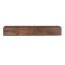 Zwevend tv meubel Vision Bruin Mangohout 240 cm - Starfurn