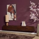 Zwevend tv meubel Vision Bruin Mangohout 240 cm - Starfurn
