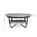 Salontafel Paras Naturel Mangohout 70 cm - Starfurn