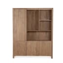 Vakkenkast XL Dallas Naturel Mangohout 160 cm - Starfurn