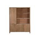 Vakkenkast XL Dallas Naturel Mangohout 160 cm - Starfurn