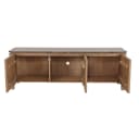 Tv meubel Dallas Naturel Mangohout 165 cm - Starfurn