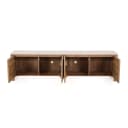 Tv meubel Dallas Naturel Mangohout 210 cm - Starfurn