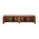 Tv meubel Dallas Naturel Mangohout 210 cm - Starfurn