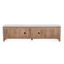 Tv meubel Dallas Naturel Mangohout 210 cm - Starfurn
