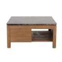 Bovenblad Salontafel Dallas Bruin Marmer - Starfurn