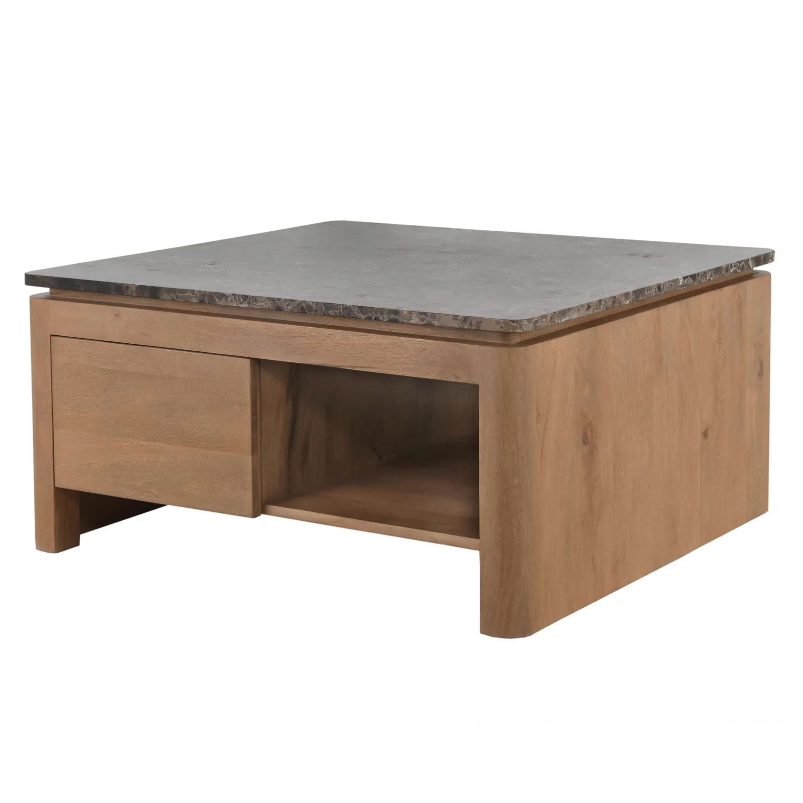 Bovenblad Salontafel Dallas Bruin Marmer - Starfurn