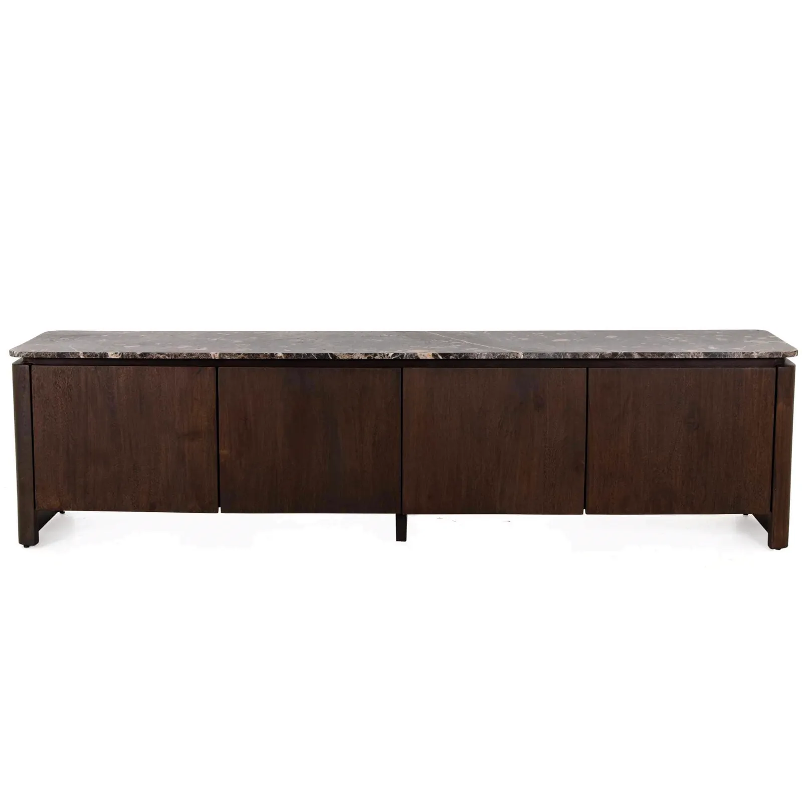 Bovenblad TV-meubel Dallas Bruin Marmer 210 cm - Starfurn