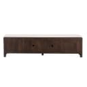 Tv meubel Dallas Bruin Mangohout 210 cm - Starfurn