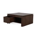 Vierkante Salontafel Dallas Bruin Mangohout 80 cm - Starfurn