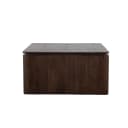 Vierkante Salontafel Dallas Bruin Mangohout 80 cm - Starfurn