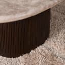 Salontafel Noel Bruin Marmer 90 cm - Starfurn