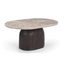 Salontafel Noel Bruin Marmer 90 cm - Starfurn