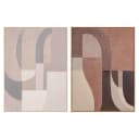 Wall art Tatu left brown - Richmond Interiors