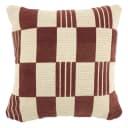 Kussen Twist 45x45 cm - burgundy - By-Boo
